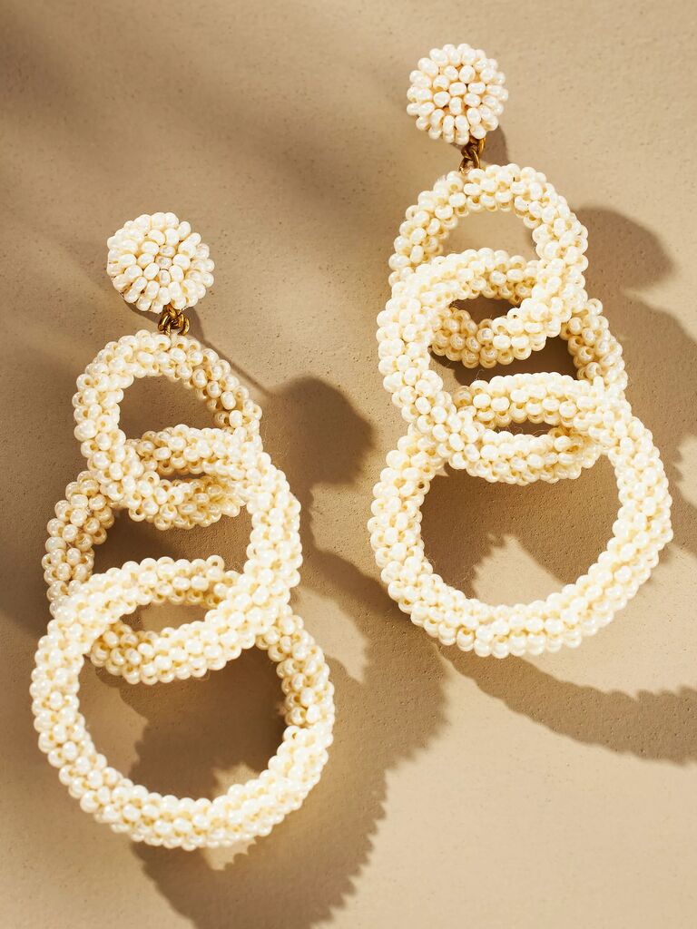 20 Wedding Statement Earrings for All of Your Bridal Events