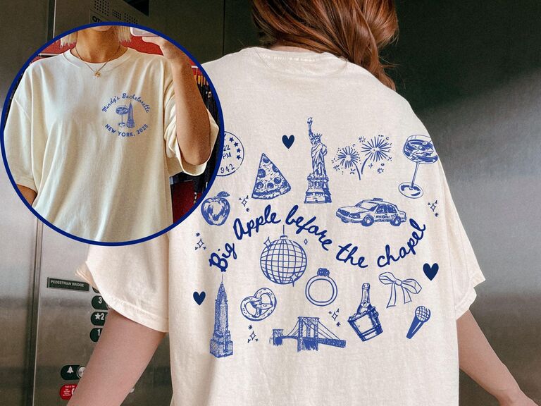 New York City bachelorette shirts