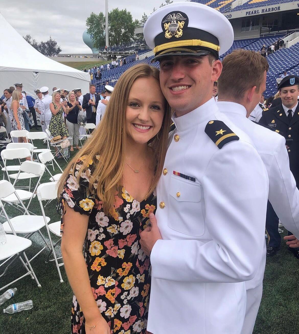 Carson's Commissioning from the United States Naval Academy as a Naval Officer.