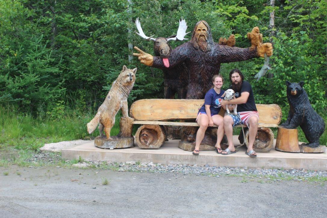 Another trip to Lake Francis and our favorite sasquatch