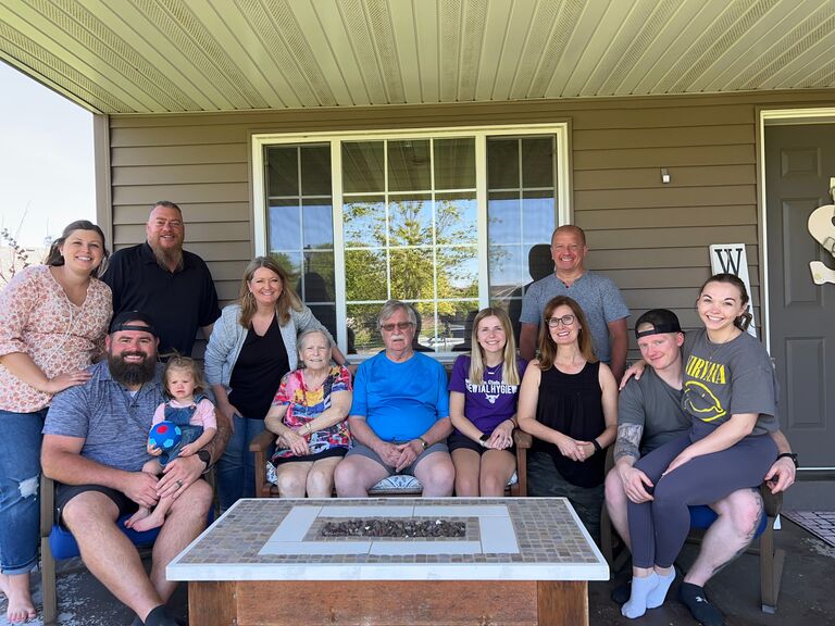 Last photo at Connor's childhood home before his parents moved to Oklahoma