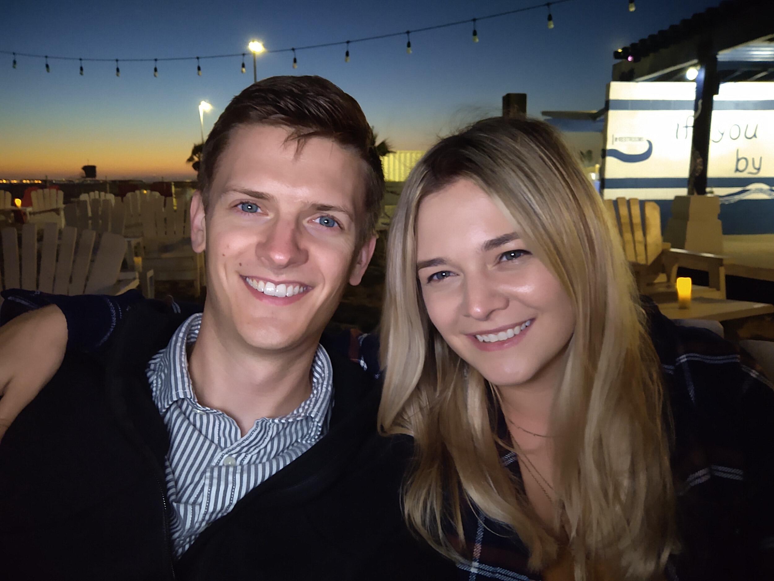 Another outdoor date, this time to a Disney-themed orchestra duo