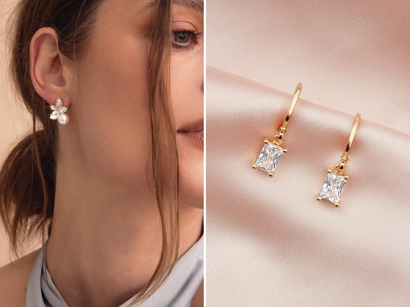 Bridesmaid earrings 