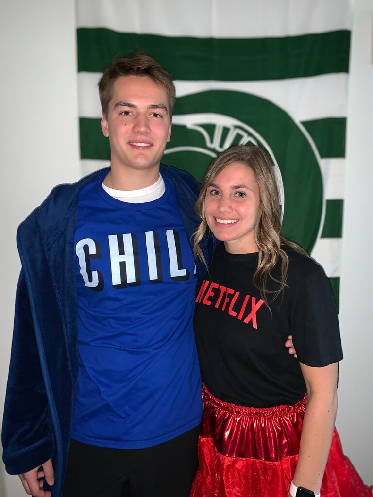 Sophomore year of college only seemed right to take another Halloween picture.