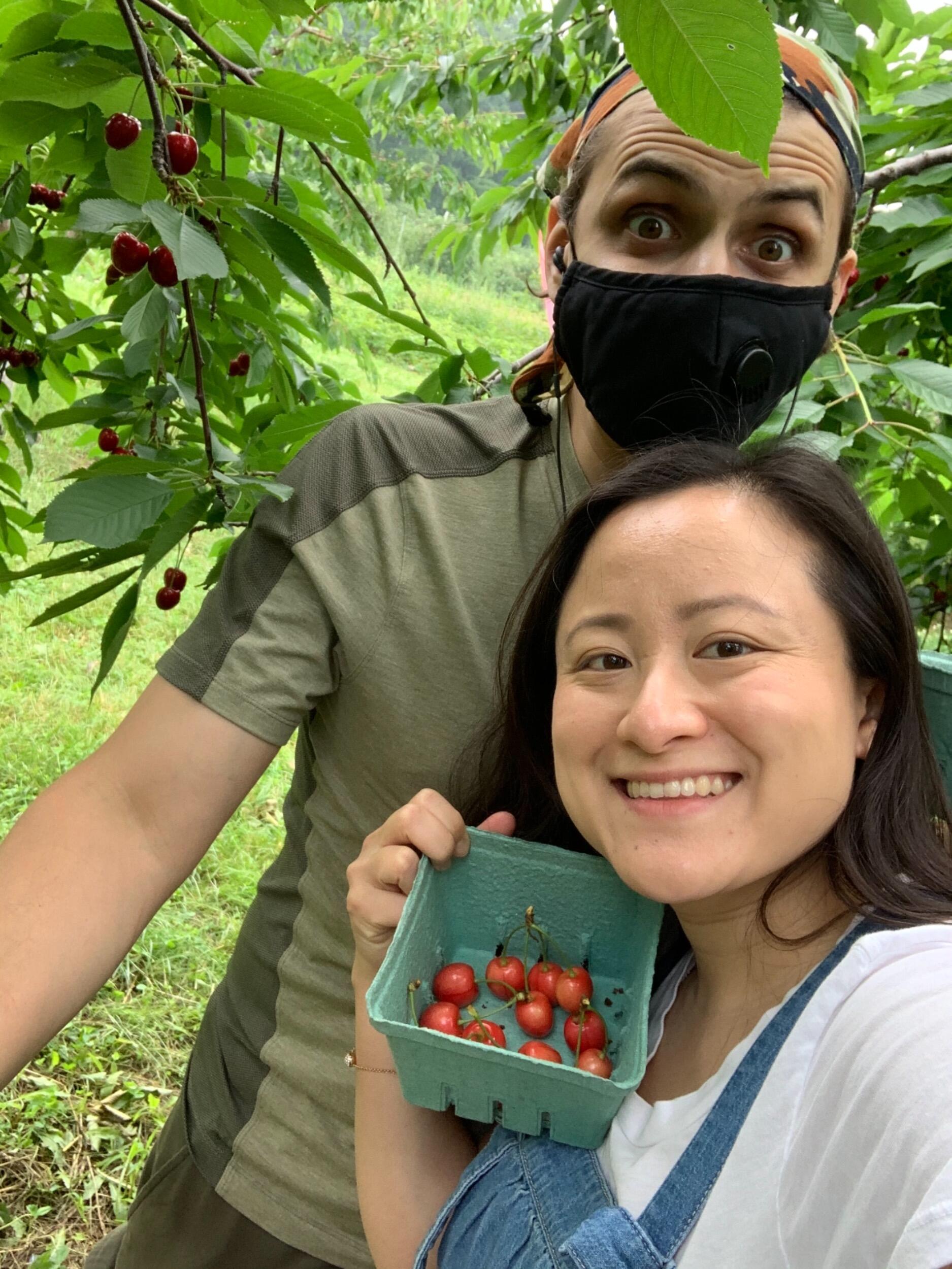 That summer I made Bruce pick every fruit that was in season LOL.