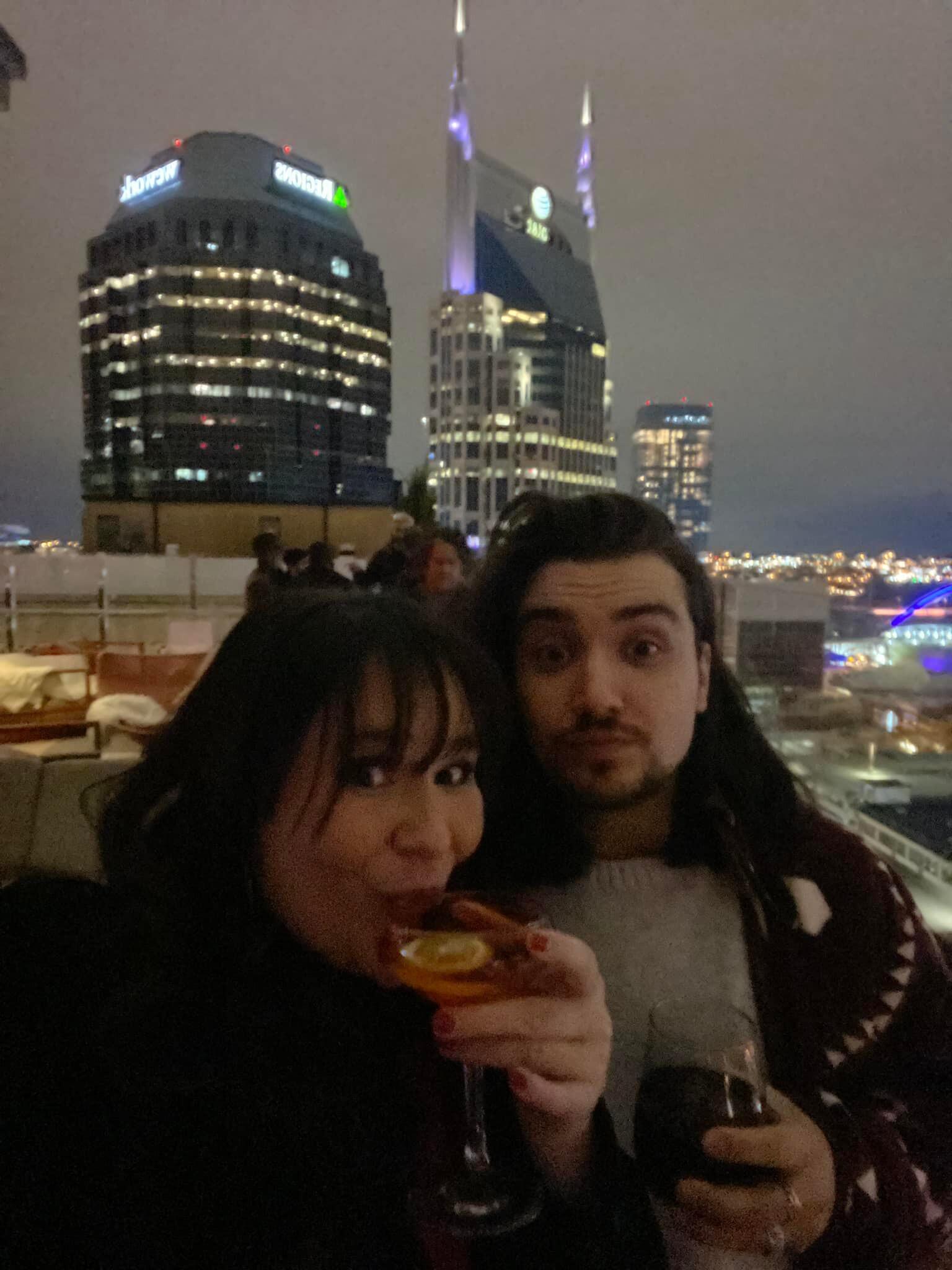 Their first vacation to Nashville, TN to see one of their favorite bands, The 1975. 