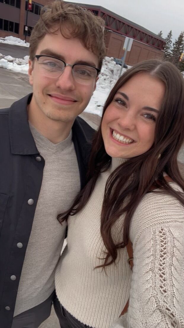 Our 3rd date up at school! We went out to dinner and then watched the musical, "Singing in the Rain" at UMD!
