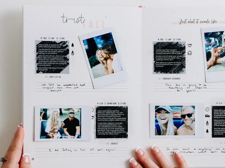 Custom date night book