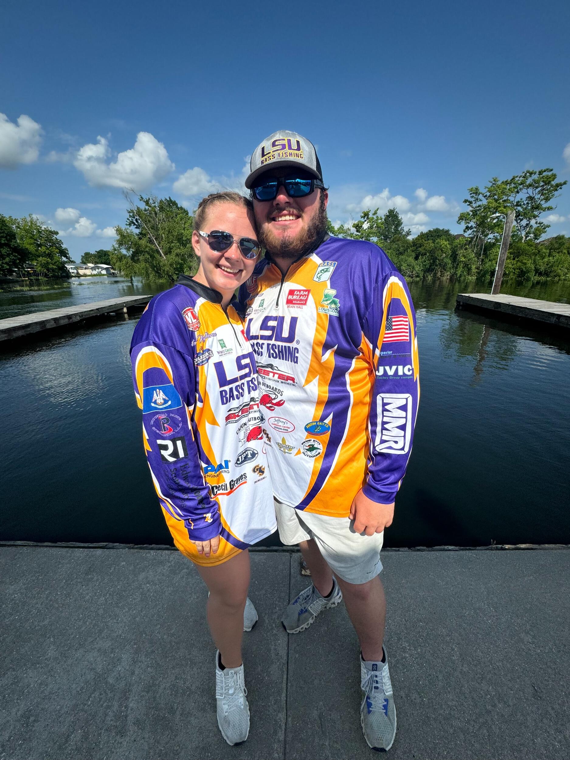 Fishing partners for life. He caught the best catch of his life when he met me though. 