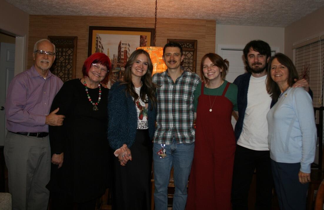 First Christmas together with the Moon/Hall's! 