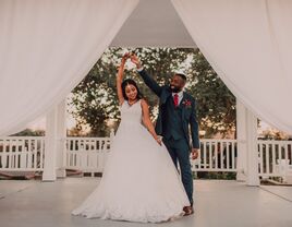 Outdoor wedding venue in Mesa, Arizona.