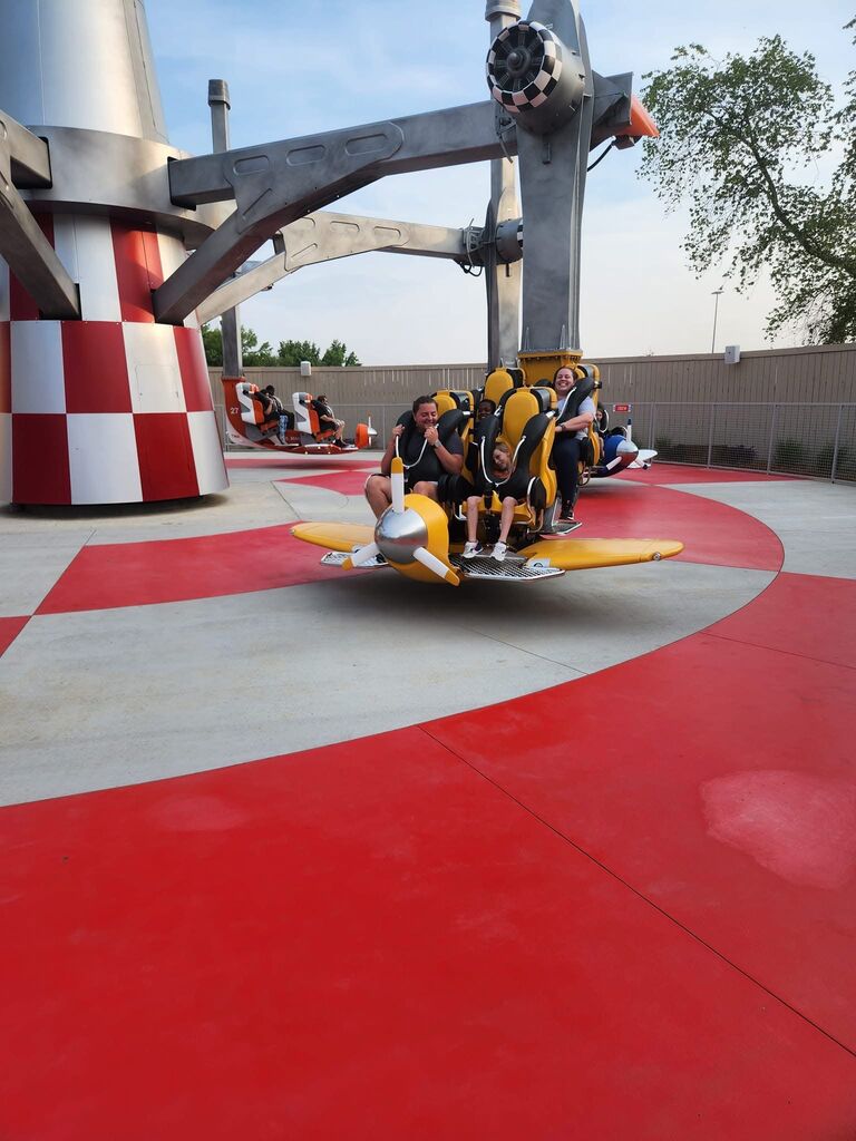 Family day at Carowinds