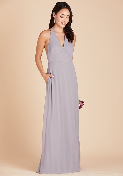 Birdy Grey Moni Convertible Dress in Silver Bridesmaid Dress | The Knot