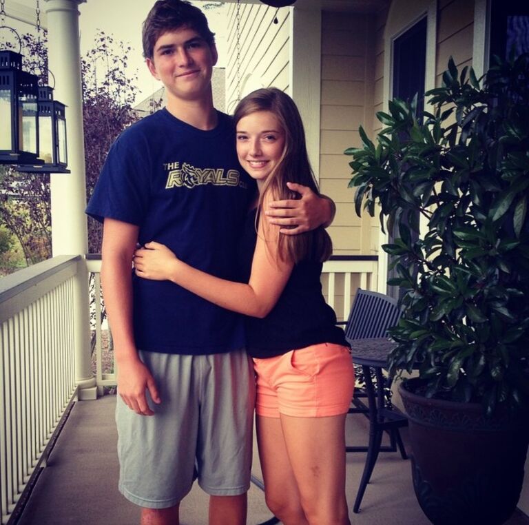 The first official picture we took together!