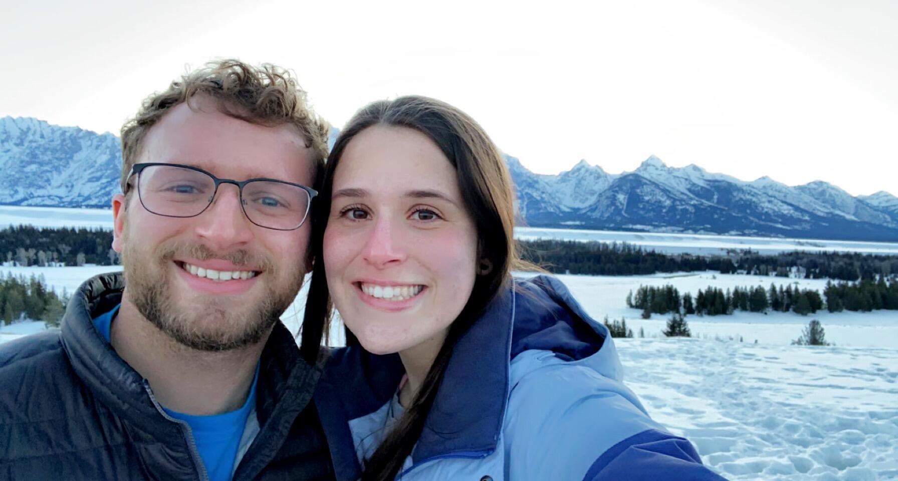 Sara visited Sam during his gap year! He spent 3 months snow boarding and working on Med School applications in Jackson Hole, WY.