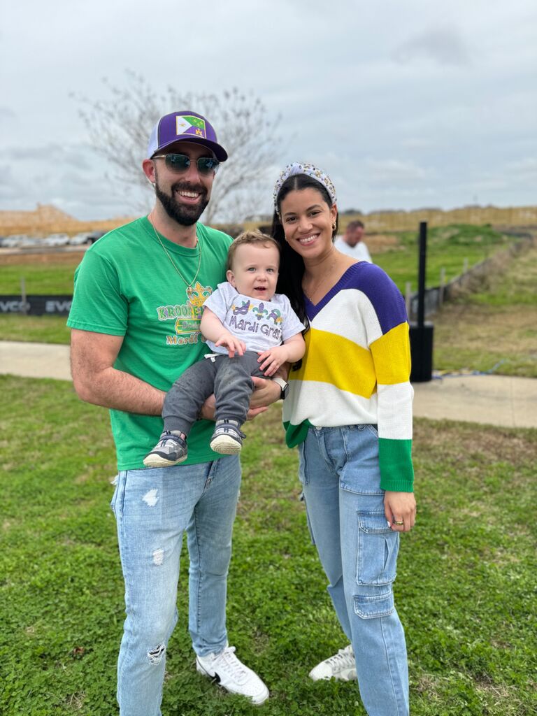 Mardi Gras '24 with one of our Ring Bearers