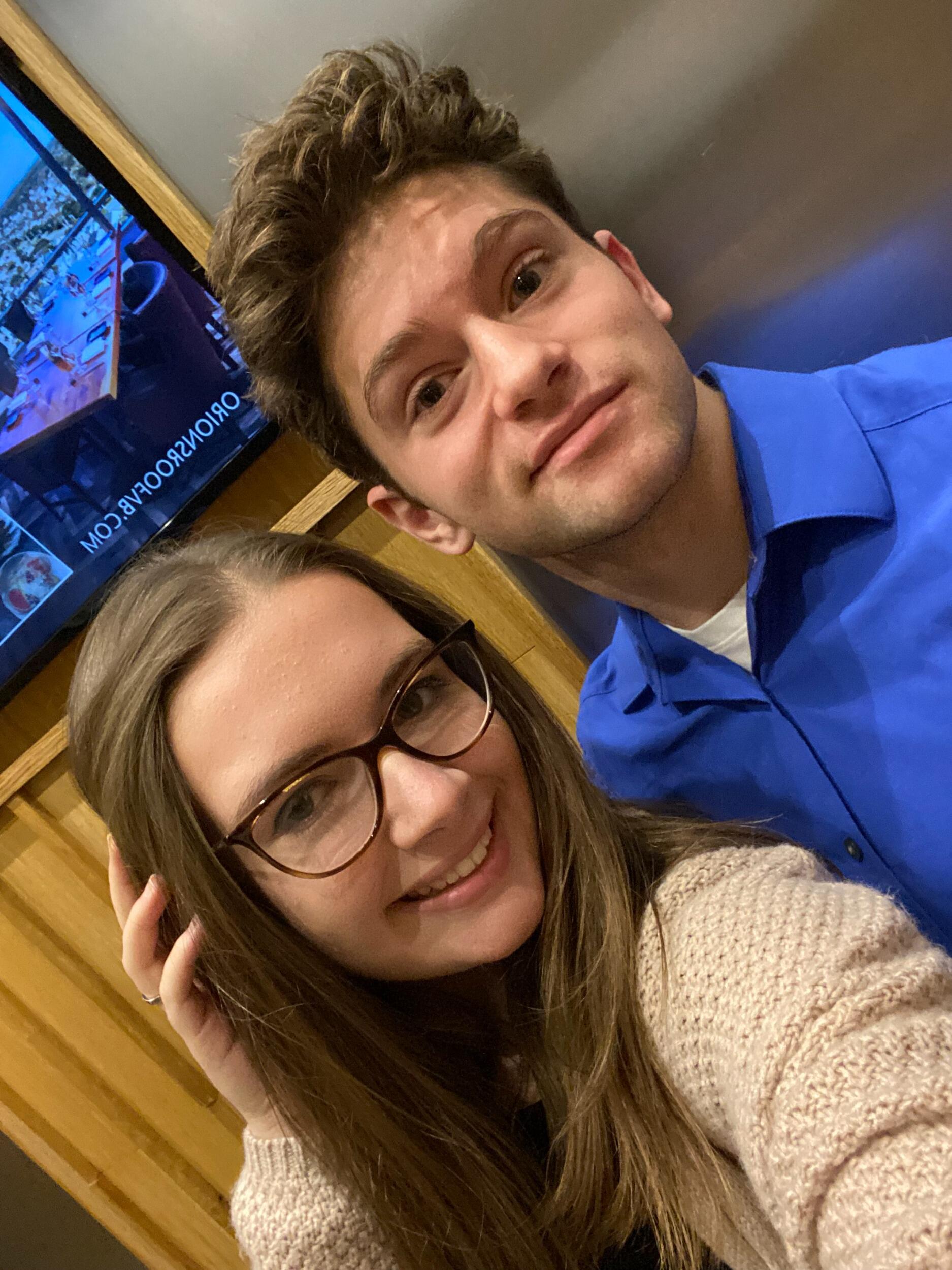 Zach being the best and coming to visit just to take Sophia on a date!