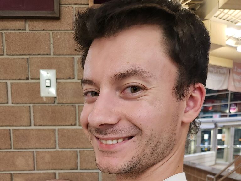 A few weeks later, We were at bible study, and one of our friends accidentally spilled water on me. I wanted to leave after bible study to get home and change, but this guy stopped me and was talking about Cedarburg for 45 minutes. This is when Danny first fell for me.