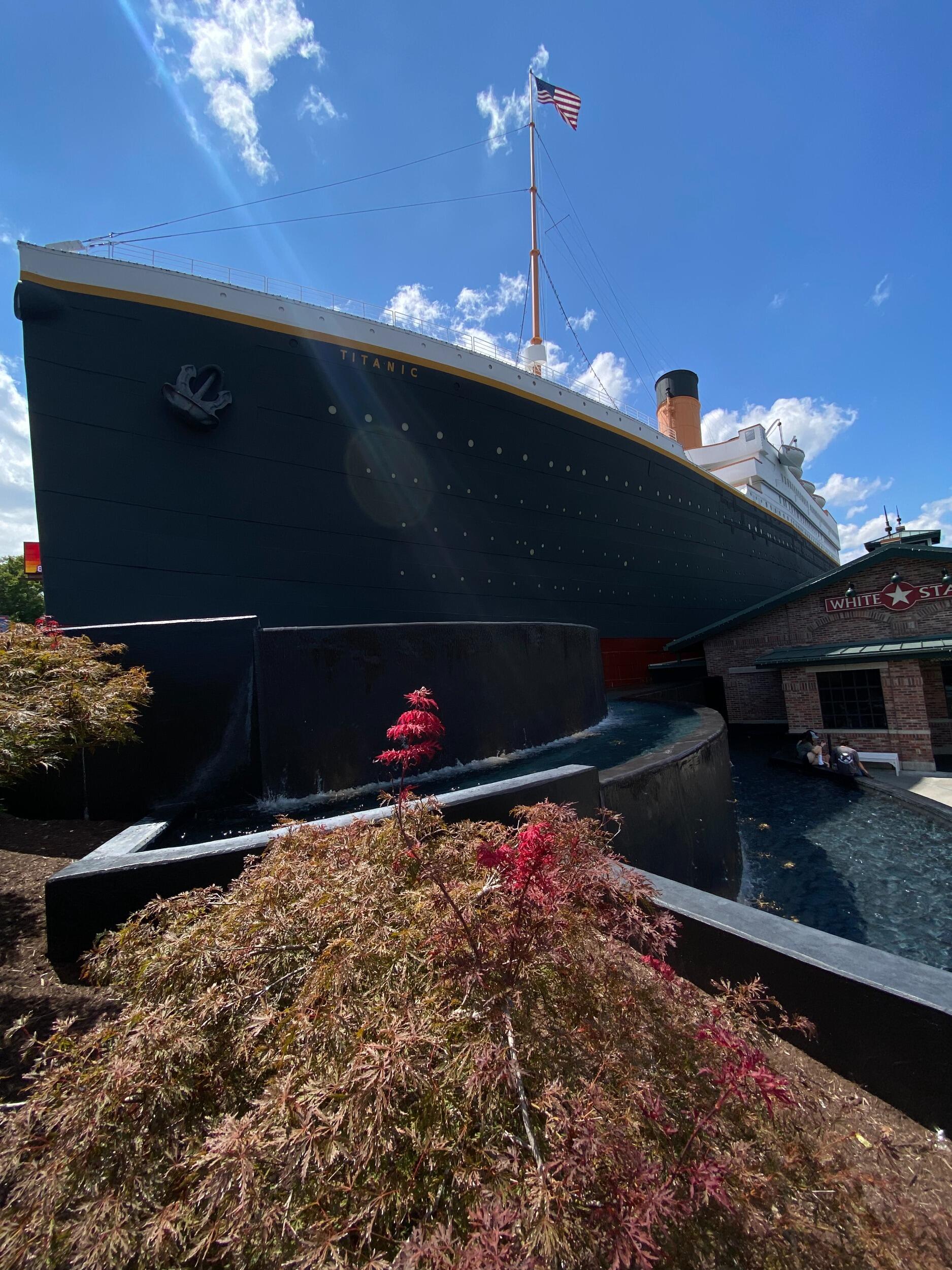 En Tennessee visitando el Titanic