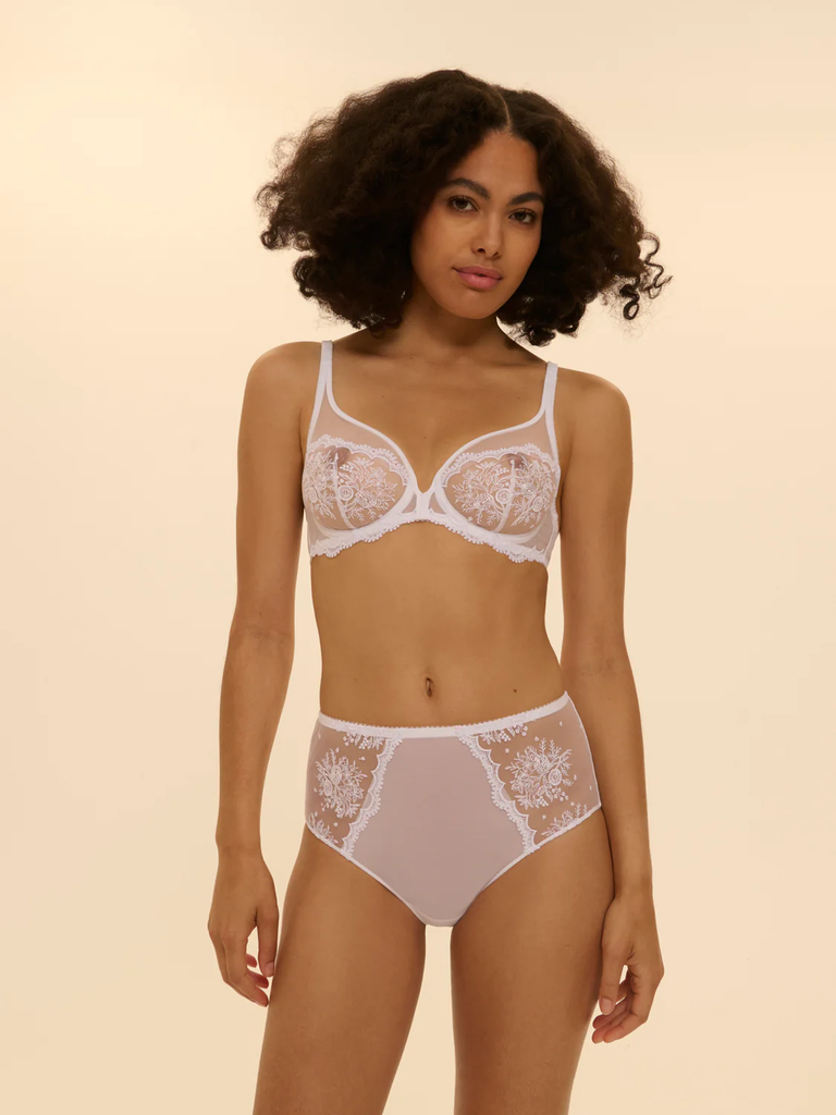 Simone Pérèle floral lingerie set