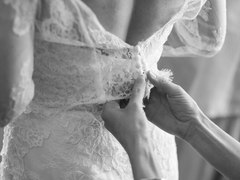 Black and White Wedding Dresses: 18 Stylish Looks + FAQs