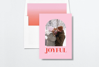 Joyful Arch Holiday Cards