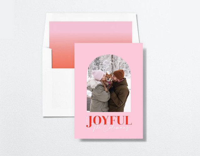 Joyful Arch Holiday Cards