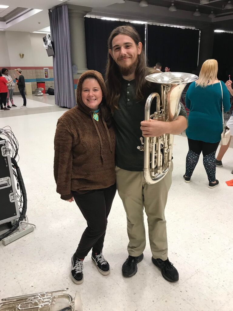 Another Tubaween, but this time as Scooby and Shaggy.