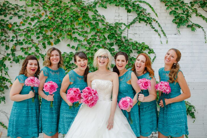 anthropologie bridesmaid