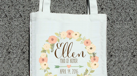 Wedding Hangover Kit Favor Bag  Floral Wedding Welcome - ilulily designs