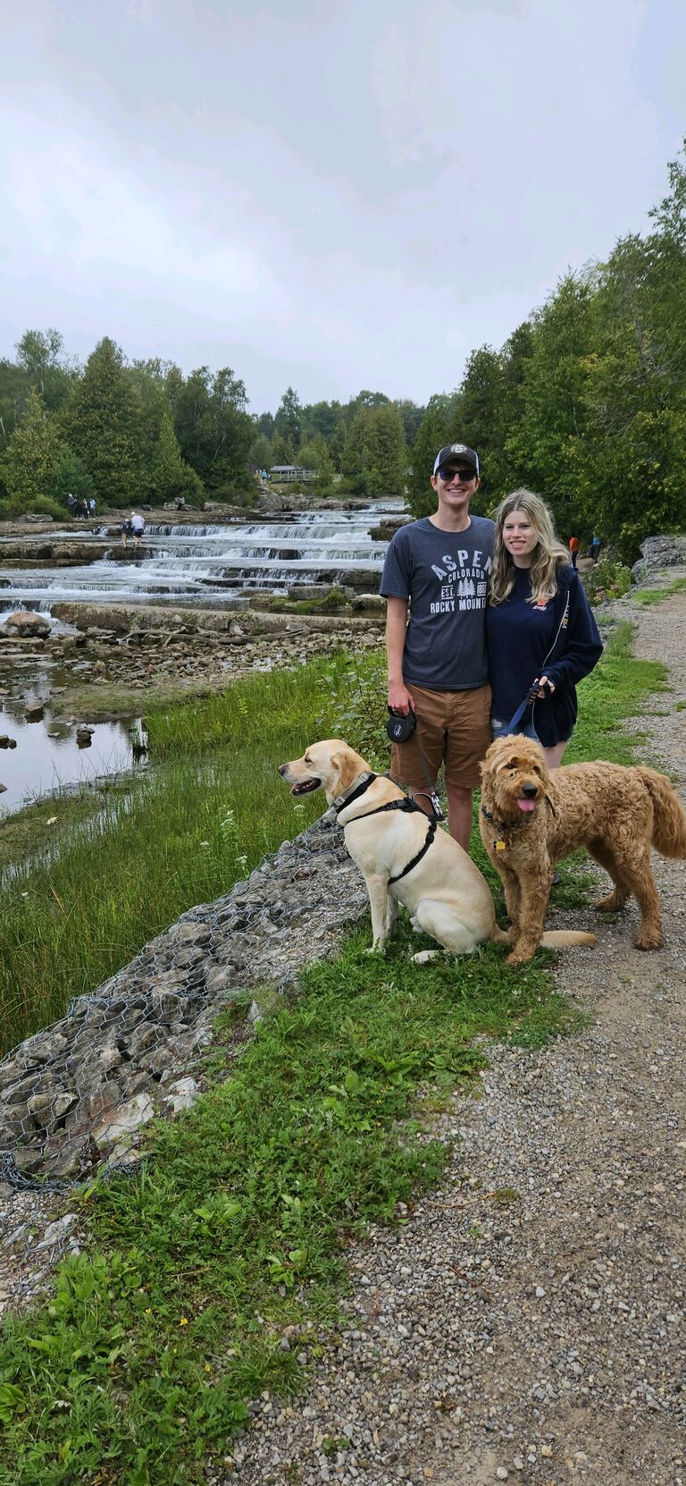 First trip to Rachelle's cottage in Sauble Beach, Canada