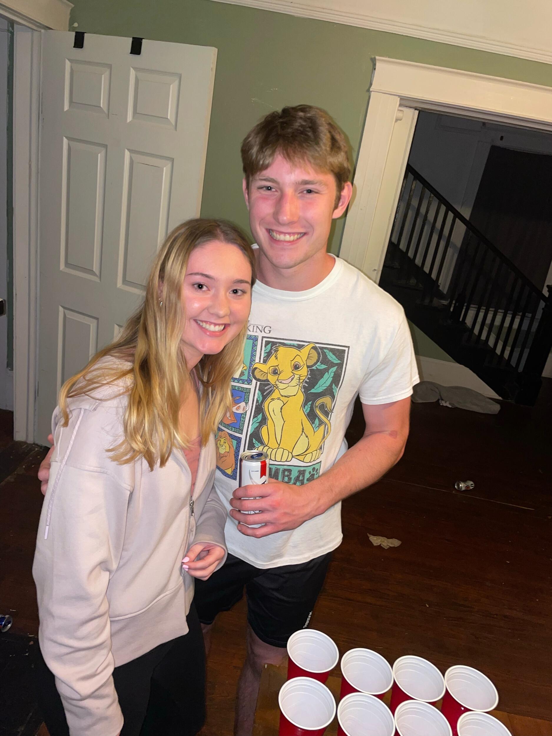 We spend the summer together in Columbia. Many fun times were had in Mason's less than habitable college home. 