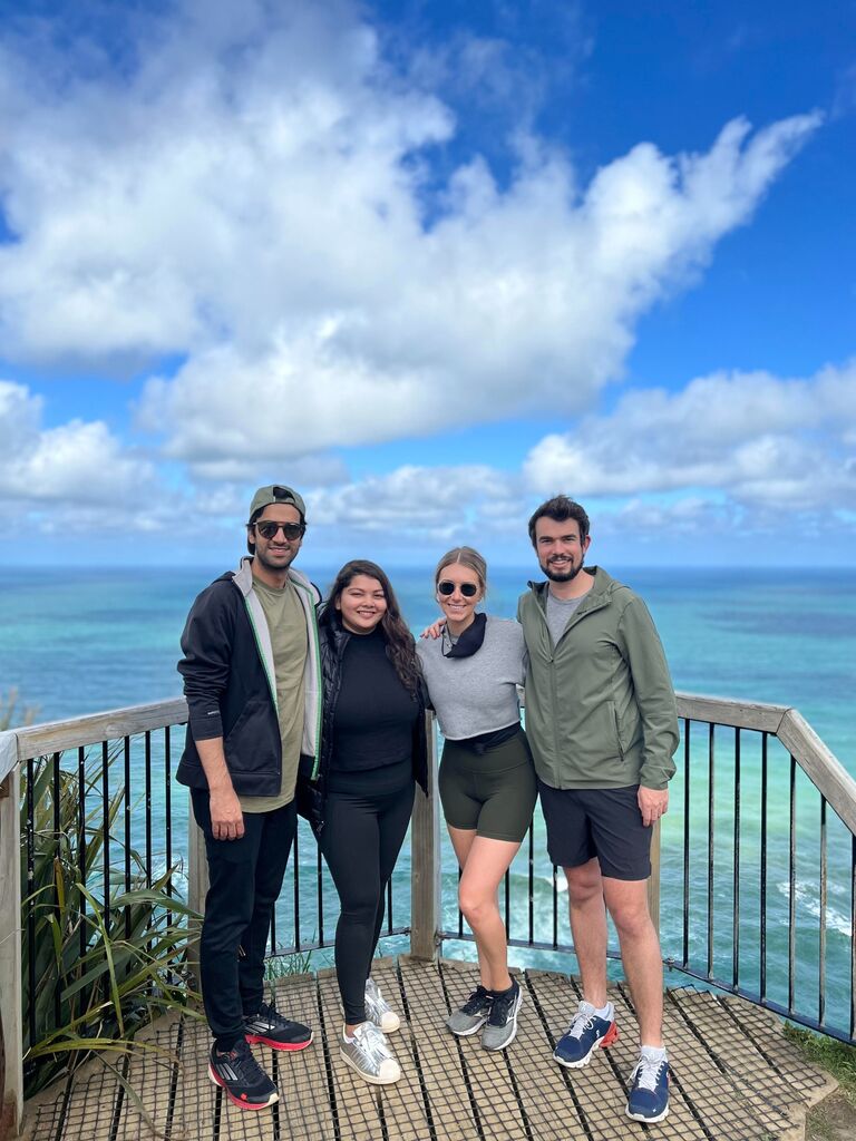 A fun Canadian Thanksgiving hike with best man Priyesh and his wife Nikita.