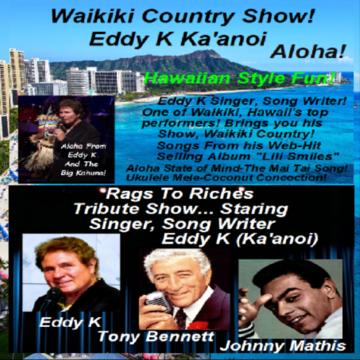 Waikiki Country Show - Hawaiian Style Fun! - Beach Music Singer - Vacaville, CA - Hero Main