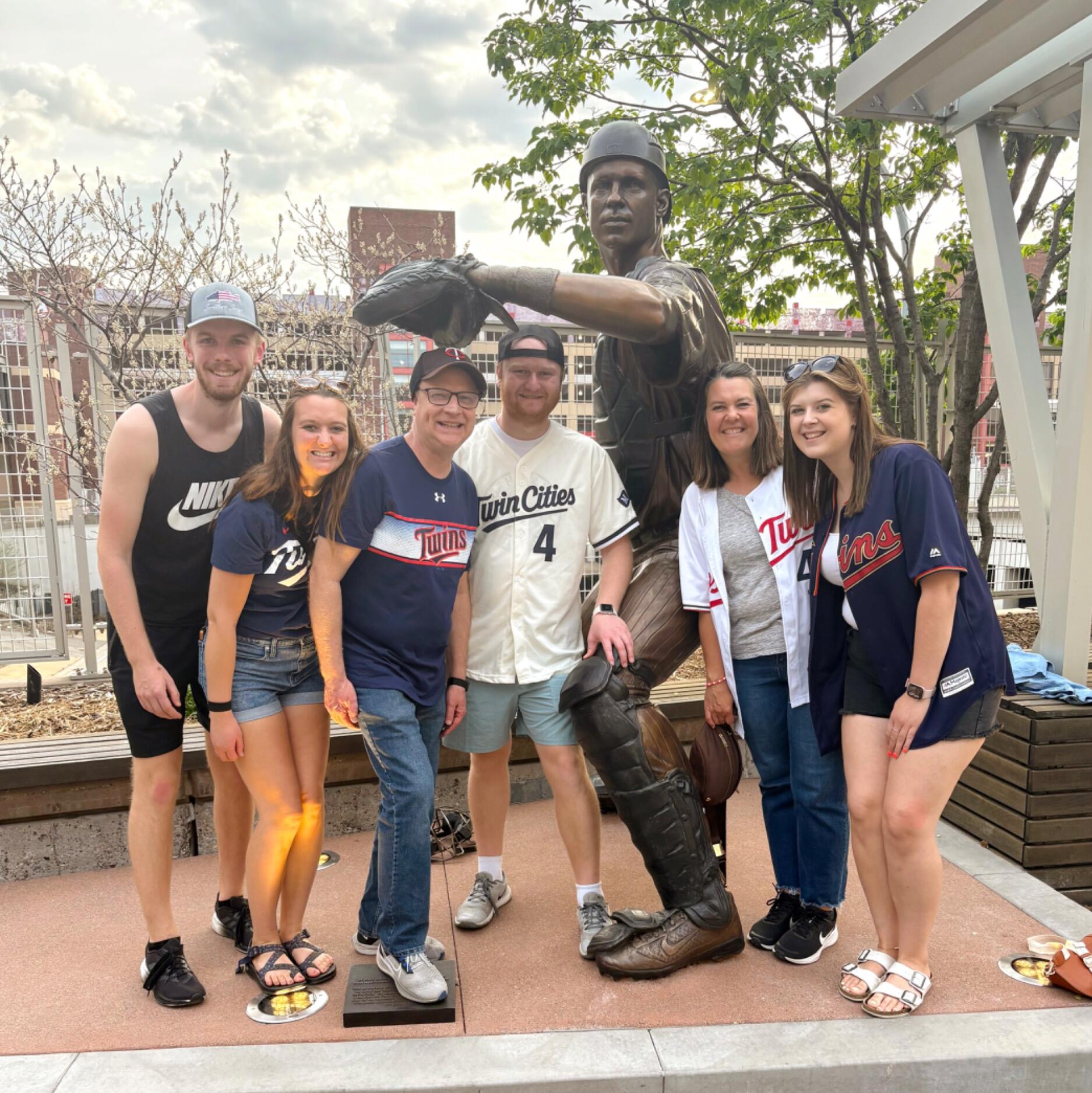 We enjoy lots of Twins baseball games, especially when Jeff & Laura came to visit. 