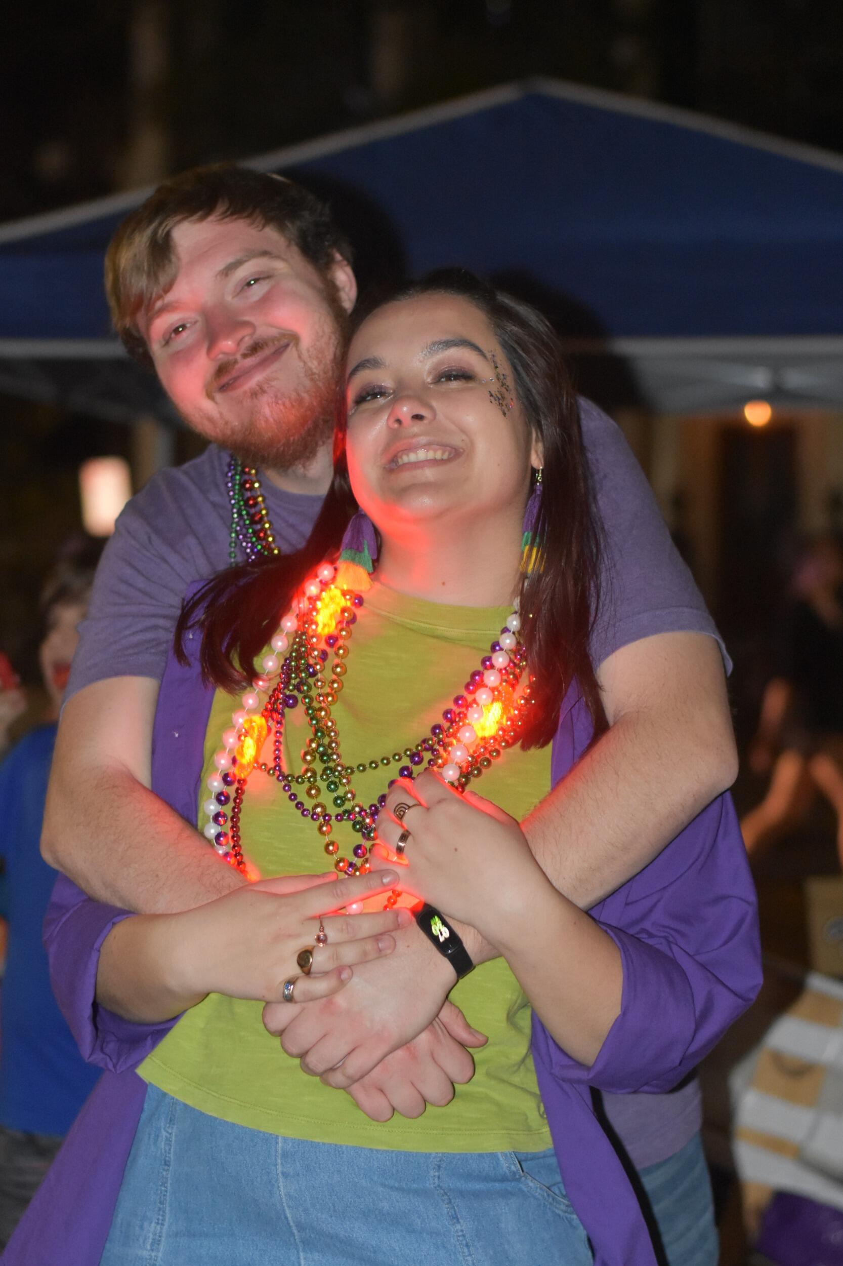 Jonathan and Jordan celebrated their first Mardi Gras together, and they had a blast!