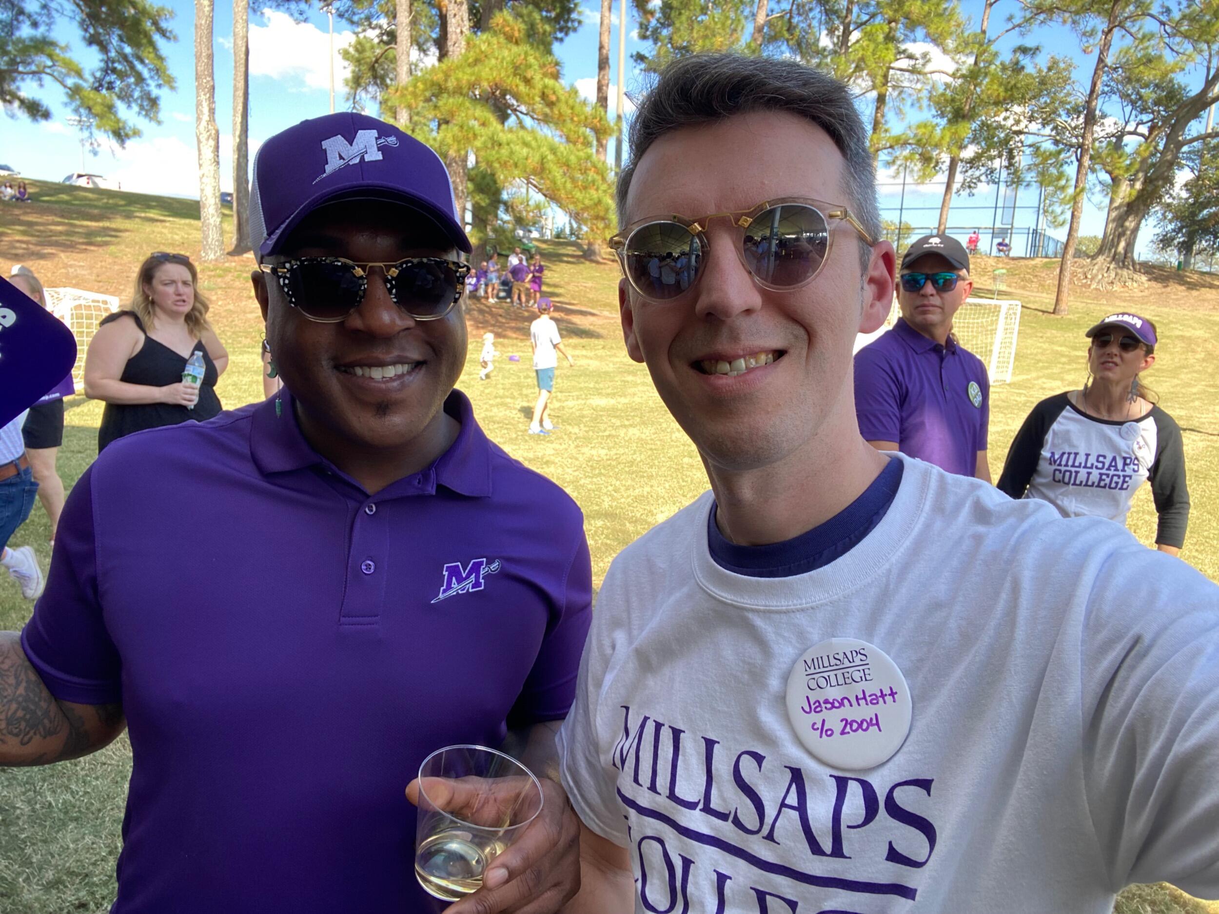 With a year until the wedding, we visited my alma mater, Millsaps College, for Homecoming weekend. 