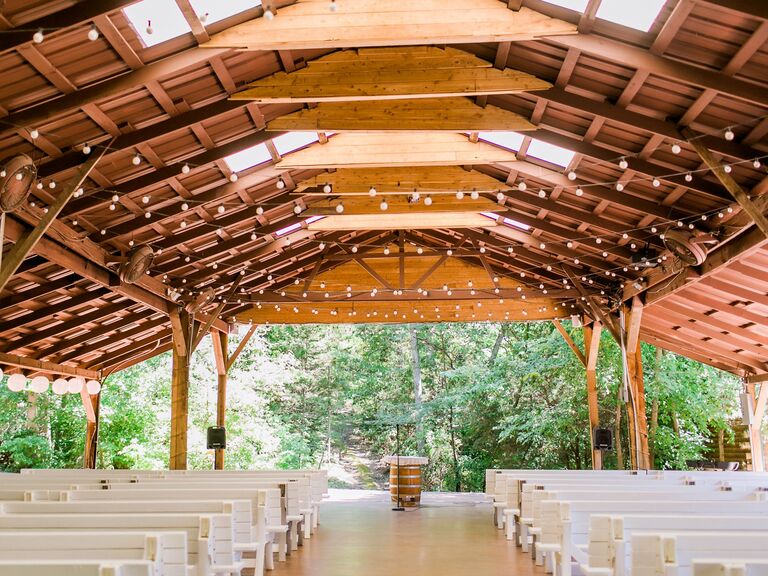Wedding venue in Hermann, Missouri.