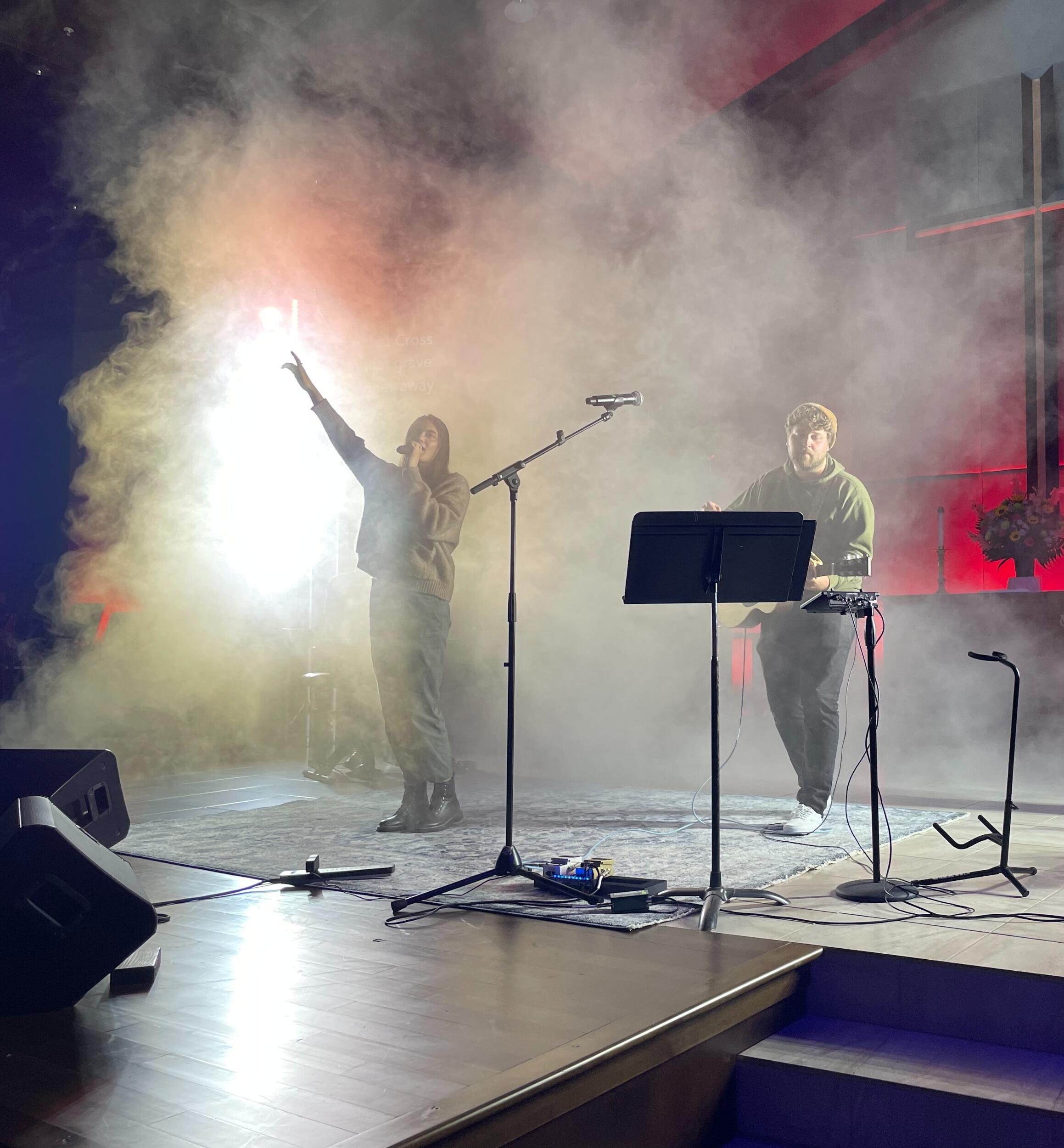 Many nights worshiping God together 