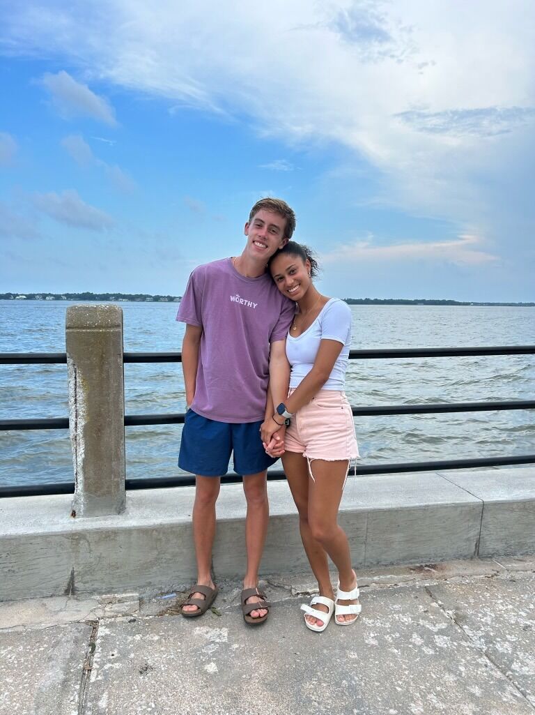 Ashlyn's 9 month date for Josh !