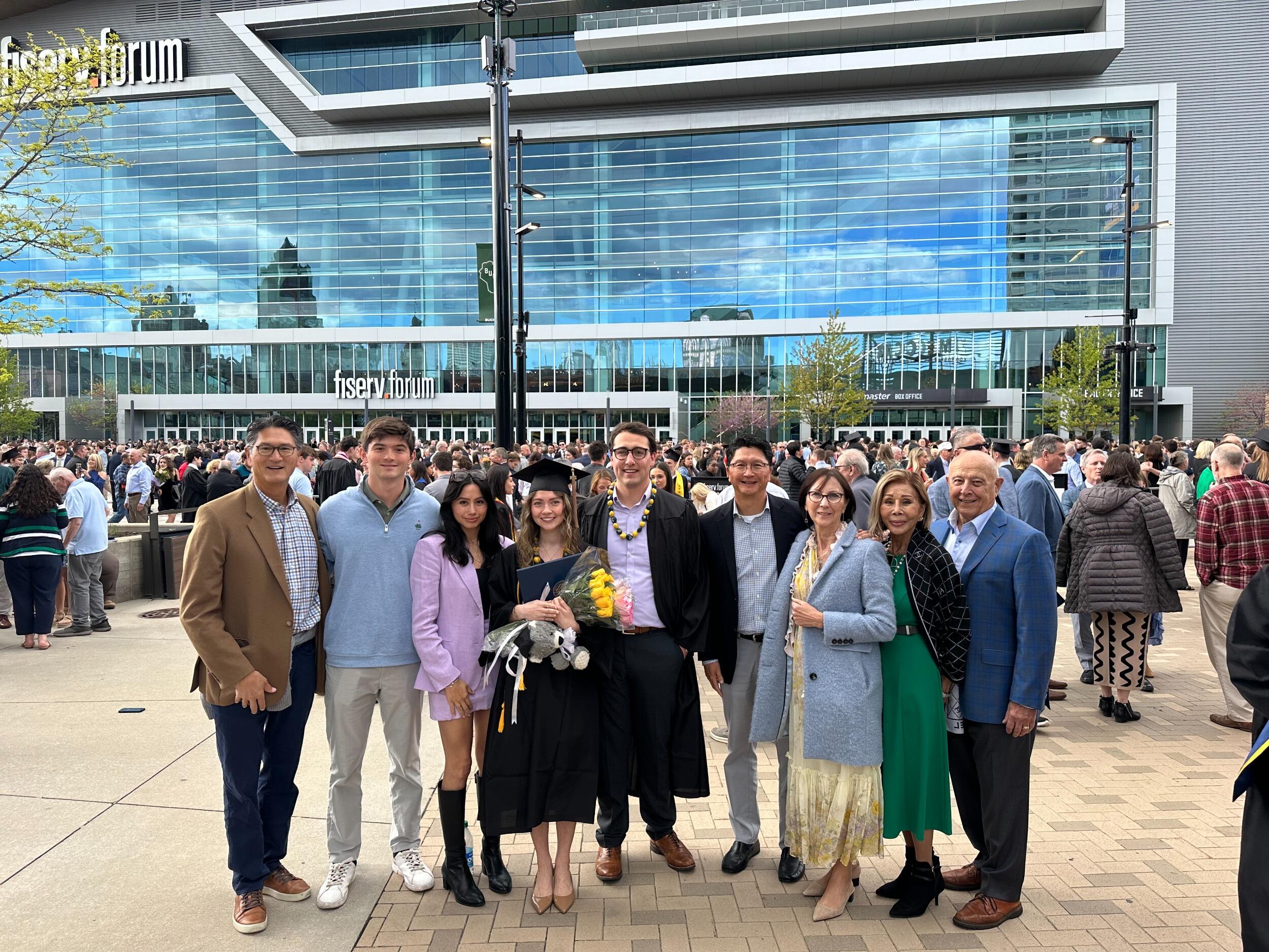 We graduated from Marquette University! 