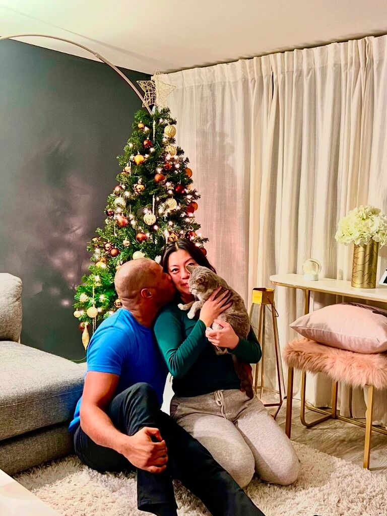 Decorated our first tree ๐