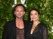 Walton Gogggins and wife Nadia Conners at Gotham TV awards