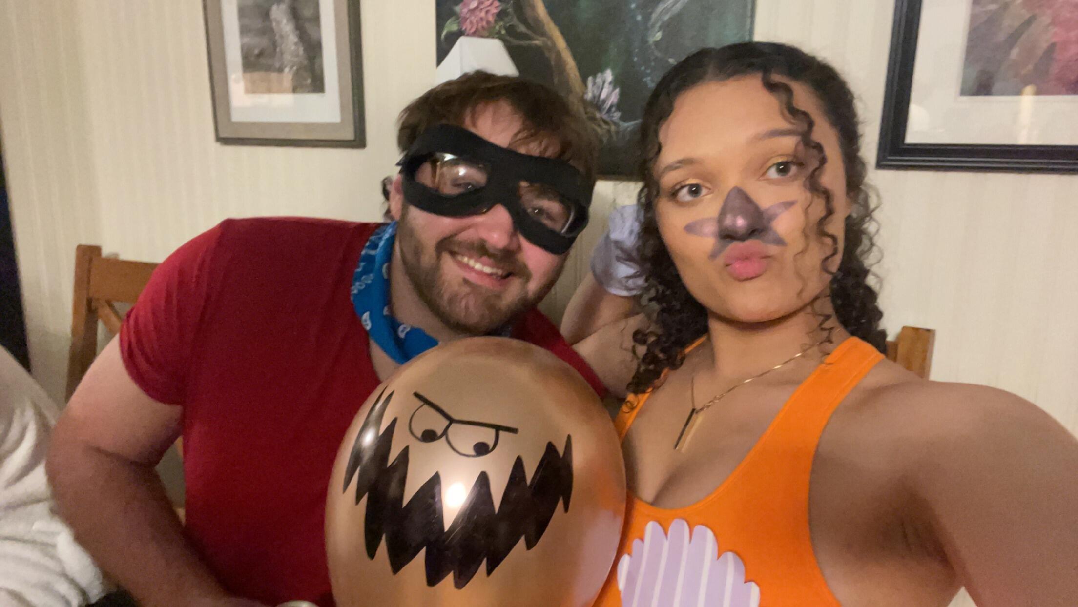 Mermaid Man and Barnacle Boy for Halloween feat. the Dirty Bubble