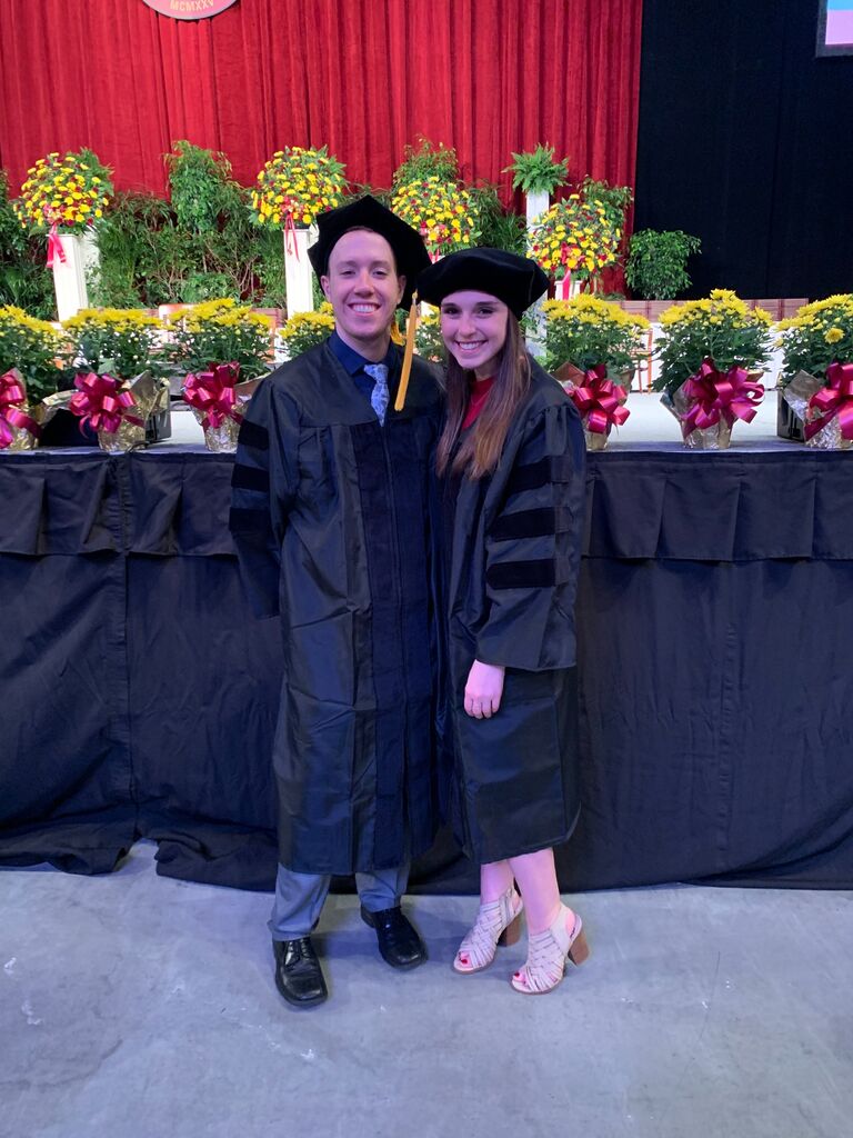 Graduated as Doctors of Physical Therapy Together from Gannon University