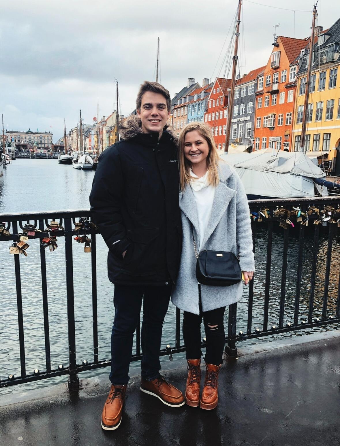 Anna's first time in Europe was to the cold, windy and beautiful Copenhagen where Christian studied abroad for the semester. The open-faced tuna sandwich that we had around the corner from here still gets brought up at least once a month. 