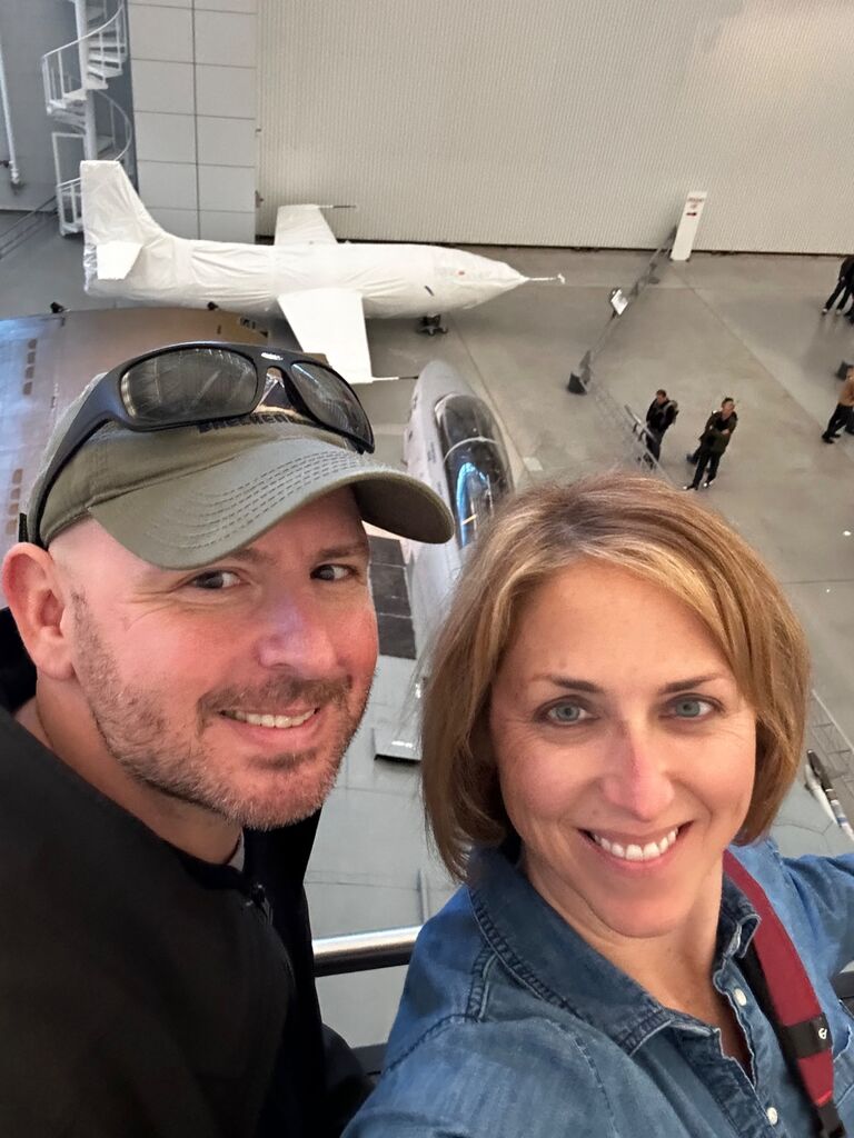 Visiting Udvar-Hazy Center (and Mark's jet)