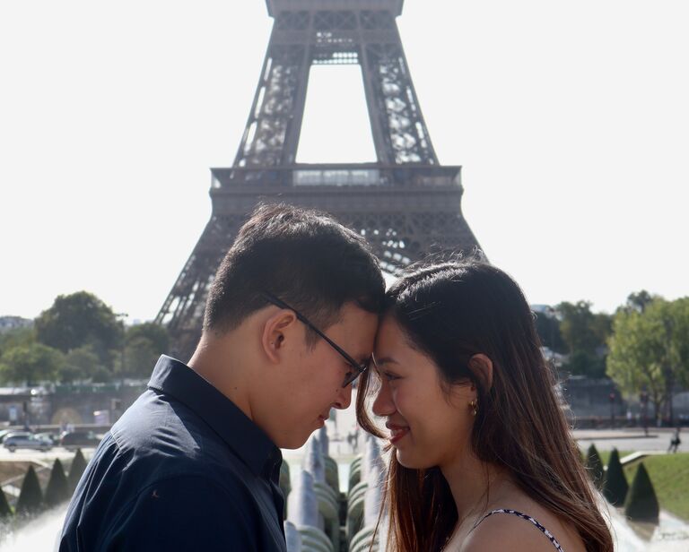 We celebrated our love while traveling through Europe, creating unforgettable memories and simply enjoying each other's company. Every adventure brought us closer, reminding us how lucky we are to have found our perfect travel companion in life.
