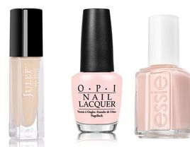 Nude nail polish for your wedding