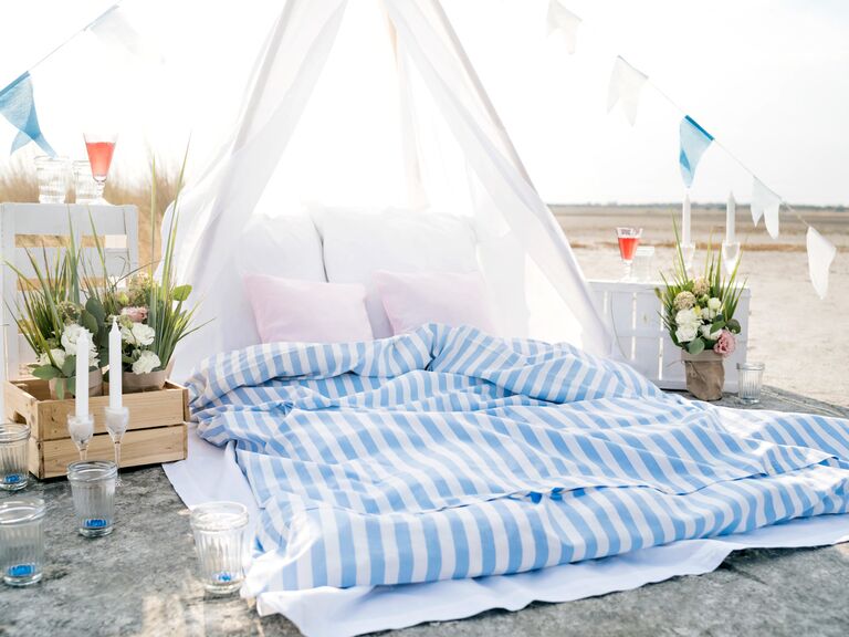 glamping bachelorette party idea